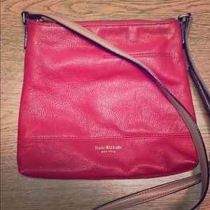Isaac Mizrahi NY red purse
